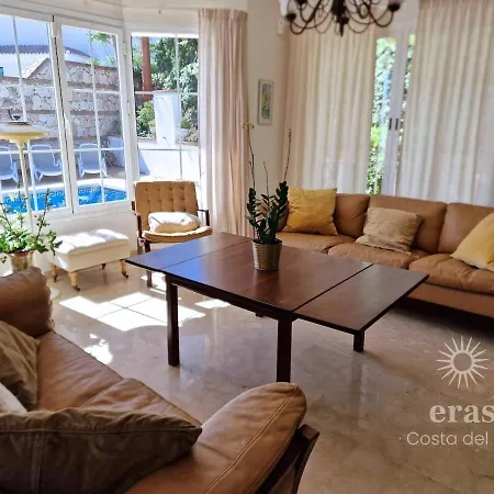 Villa With Pool, Jacuzzi, Barbecue, Garden And Privacy V215 Mijas